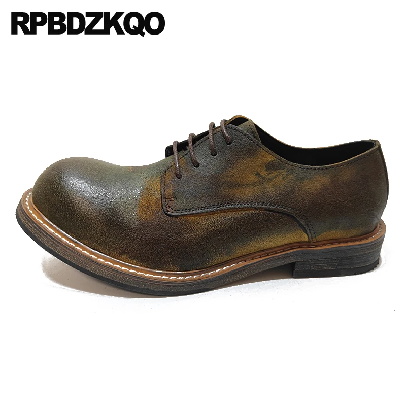 Выходные туфли на выпускной Туфли-оксфорды шнуровке Официальная обувь из