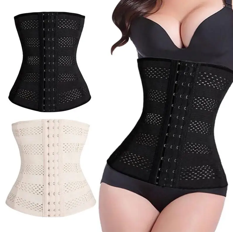 Женская одежда корсет для тренировки талии пояс похудения моделирующий