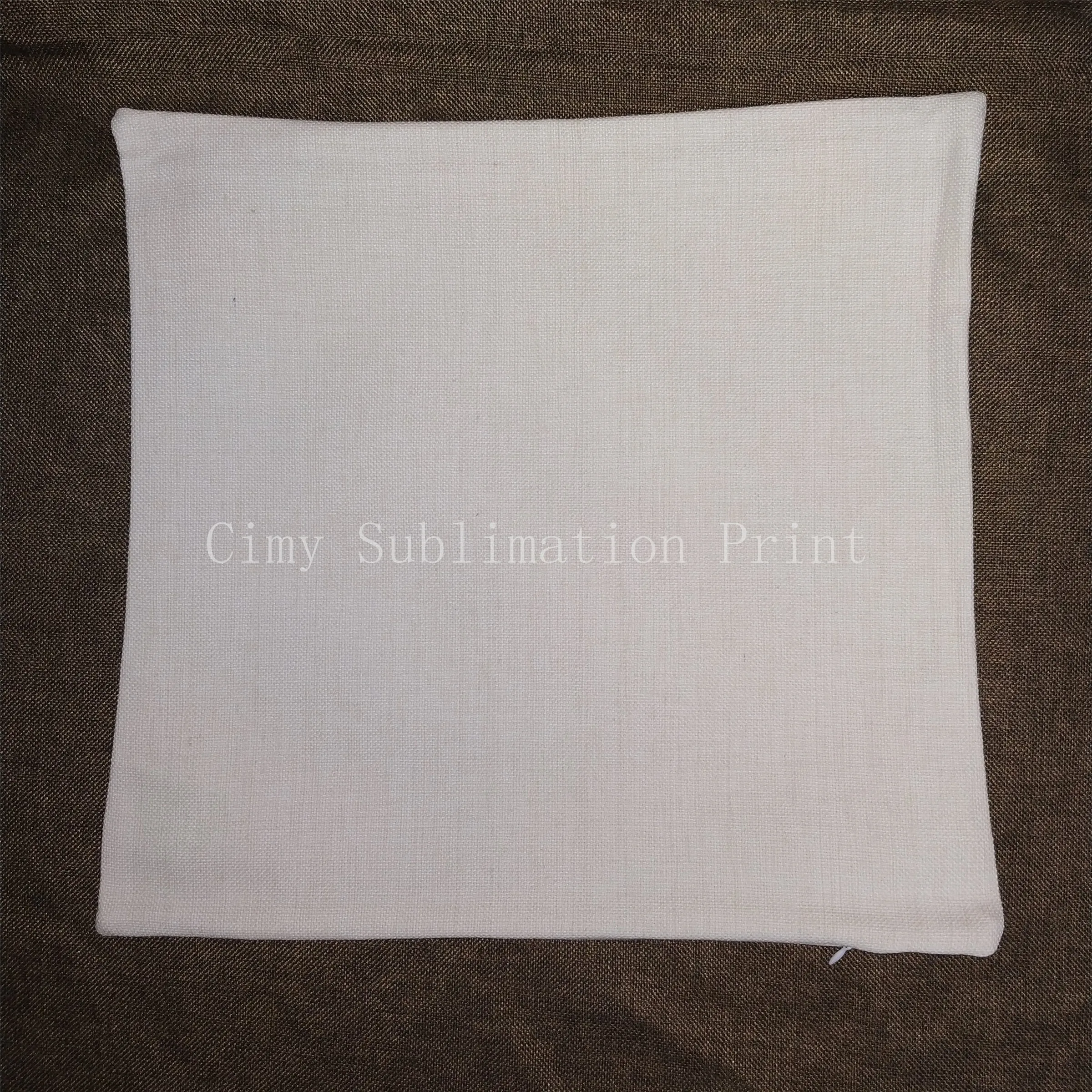 Бесплатная доставка 5 шт./лот пустая сублимационная льняная наволочка для