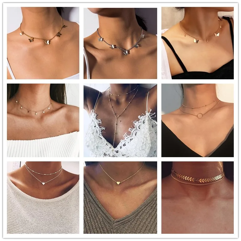 Женское Ожерелье чокер в богемном стиле|Колье| |