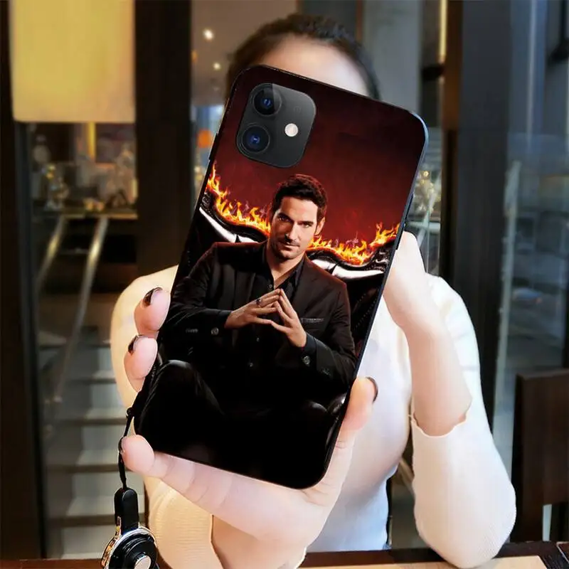 

NBDRUICAI American TV show Lucifer Coque Shell Phone Case for iPhone 11 pro XS MAX 8 7 6 6S Plus X 5S SE XR case