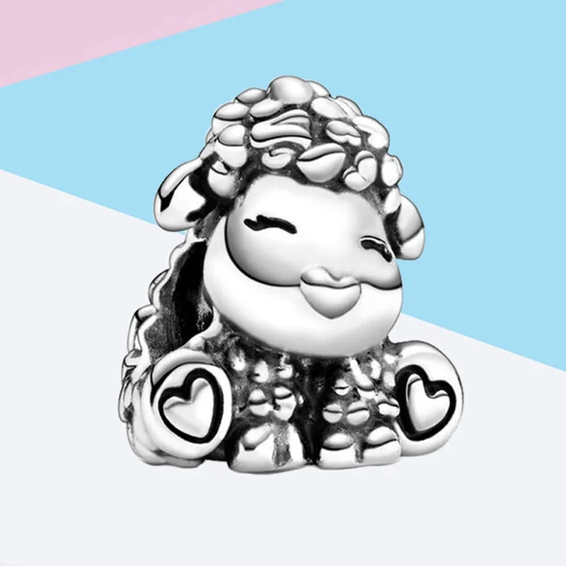 

Silver Mascot Bead Pendant Charms Fit Women Beads Bracelets Jewelry Gift