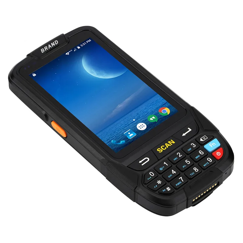 Handheld Barcode Scanner 2D PDF417 Scanner Android 7.0 4000mAh Battery Wireless Mobile Terminal For Inventory System