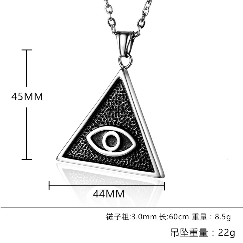 Ожерелья для мужчин ювелирные изделия Прямая поставка панк нержавеющая сталь