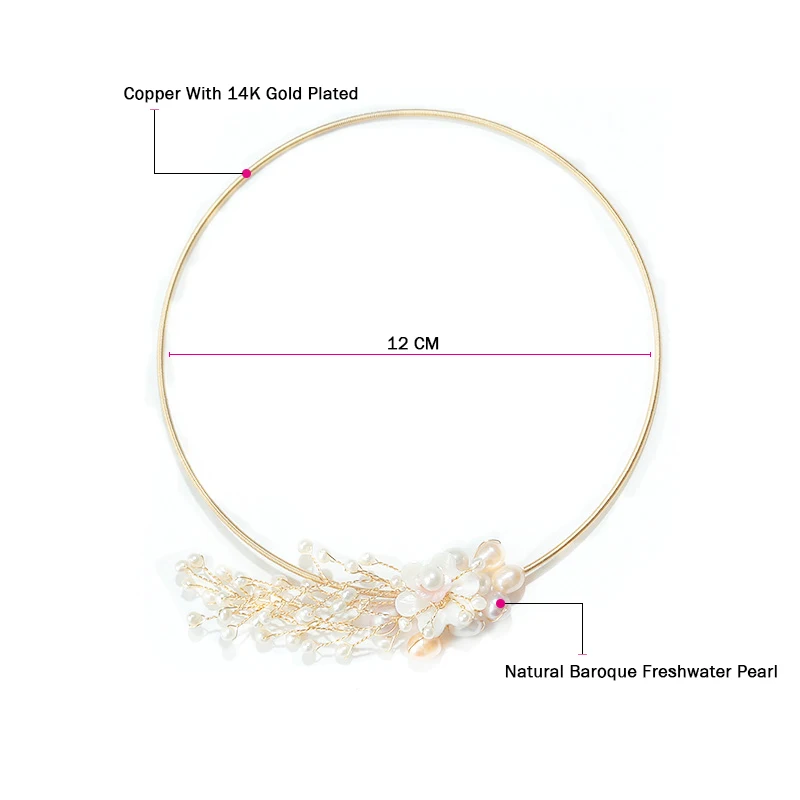 

GREEN PURPLE Natural Freshwater Pearl Noble Charm Chokers Necklaces For Women Wedding Trendy Gift Designer Luxury Fine Jewelry