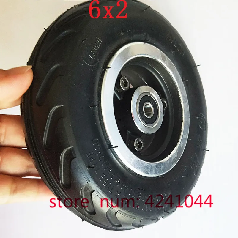 Комплект колес 6X2 с внутренней трубкой подходит для электрического скутера