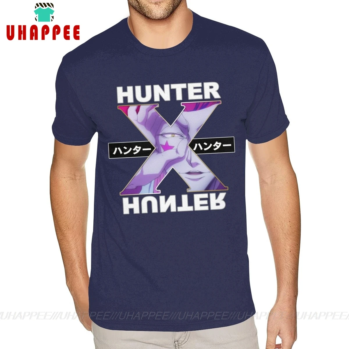 Футболки с коротким рукавом и круглым вырезом из 100% хлопка Hunter X Hisoka самые крутые