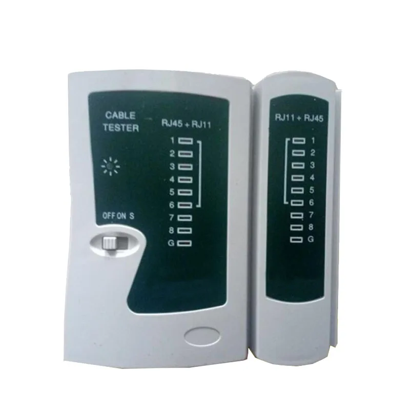 Сетевой кабельный тестер RJ11 RJ45, ручной детектор линий телефонной связи и сетевого трекера.