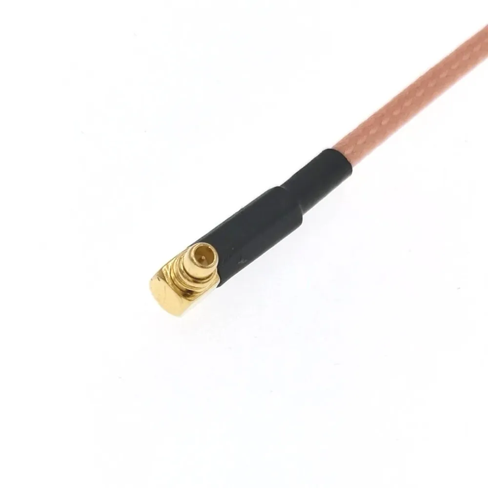 50 шт. MMCX Мужской правый угол к RP-SMA гнездо RG316 косичка RF адаптер 20 см 8"