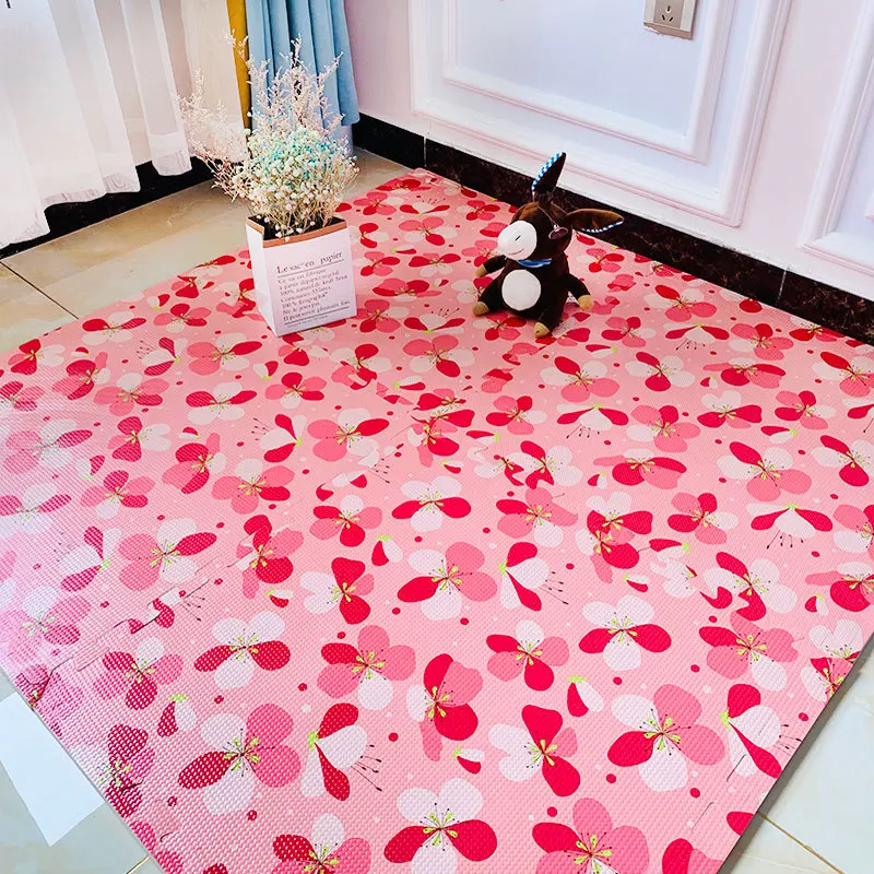 

60X60CM 3d Stereoscopic Carpet Bedroom Puzzle Mat Home Living Room Crawl Pad Thick Stitched Foam Floor Mat