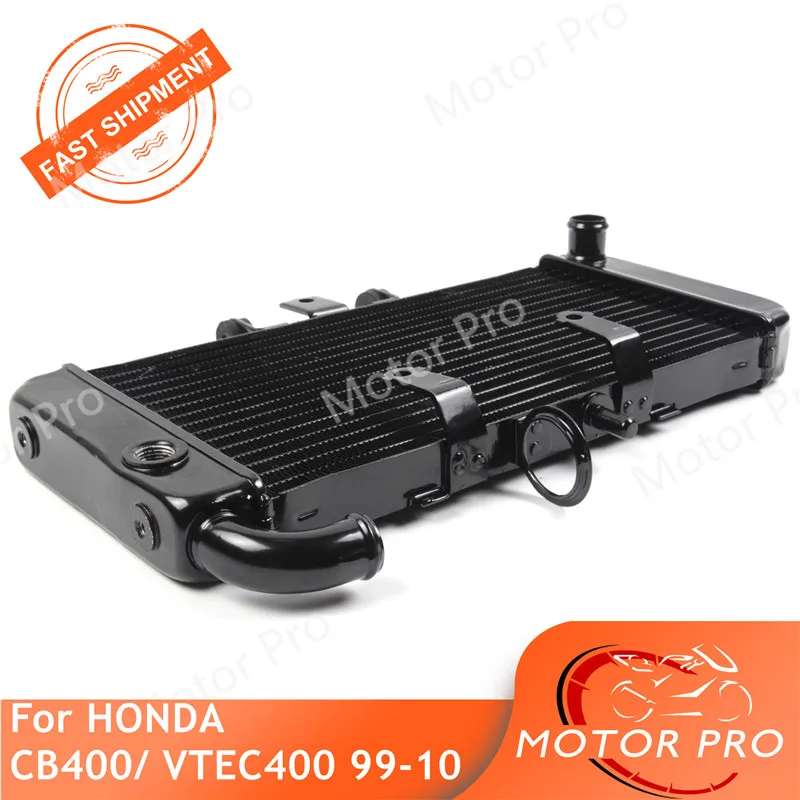 

Алюминиевый радиатор охлаждения для Honda CB400 VTEC 1999-2010, охлаждение CB 400 2000 2001 2002 2003 2004 2005 2006 2007 2008 2009