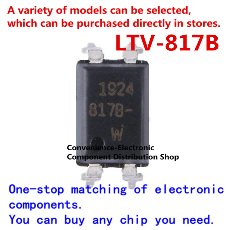 10PCS/PACK 817B 817C SMD SOP-4 LTV-817 DIP4 LTV-817C LTV-816B LTV817 DIP-4 Optocoupler | Integrated Circuits
