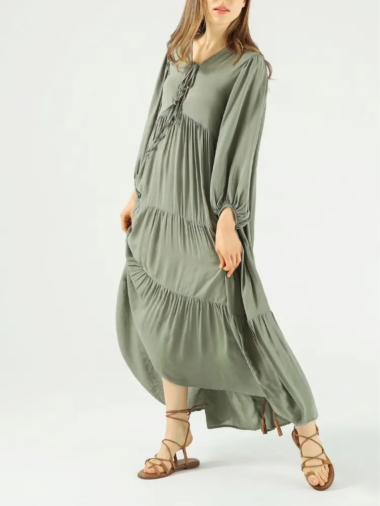 

Soft Gown Beach Maxi Dress