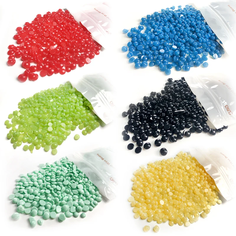 

EUSCI 500g Wax beans Depilatory Hot Film Hard Wax Pellet Waxing Bikini No Strip Hair Removal Bean For Women Men DropShipping