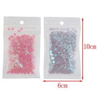 1 bag ultra thin cherry blossom slices filler iridescent sakura cherry blossom glitter resin supplies nail art decoden diy slime