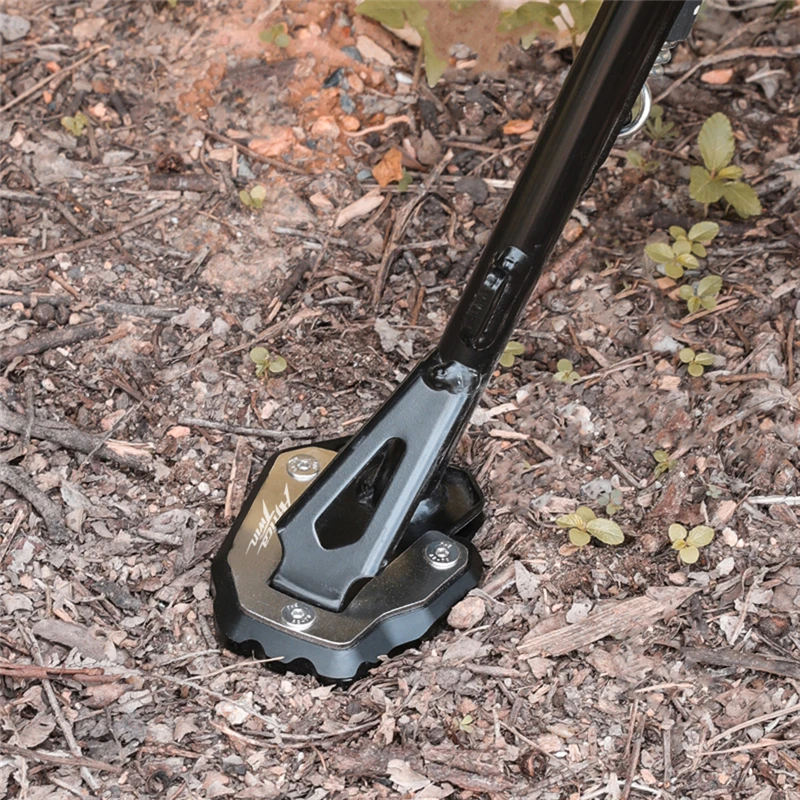 

Motorcycle Side Stand FOR Honda Africa Twin CRF1100L 2020 2021 CRF1000L Kickstand Plate Extension Support Foot Pad Base