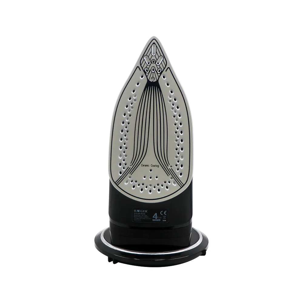 Беспроводной паровой утюг HAEGER ручной для сухой одежды глажки беспроводной Утюг