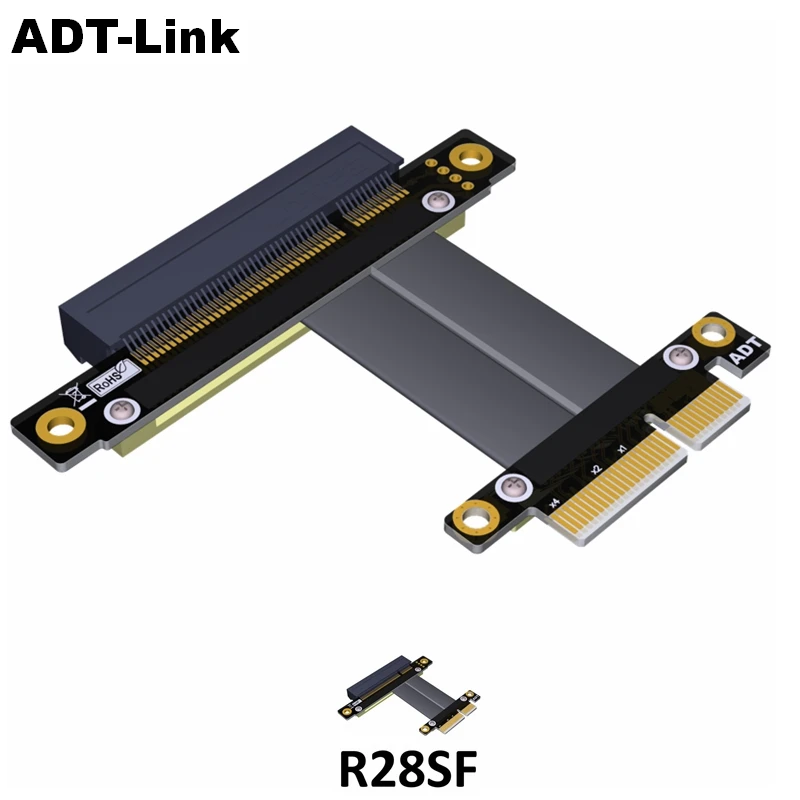 Кабель адаптера для видеокарты PCI-E 3 0 4x 8x PCI Express PCIe x4 x8 Extender GTX1080 PCIe3.0 X8 X4 |