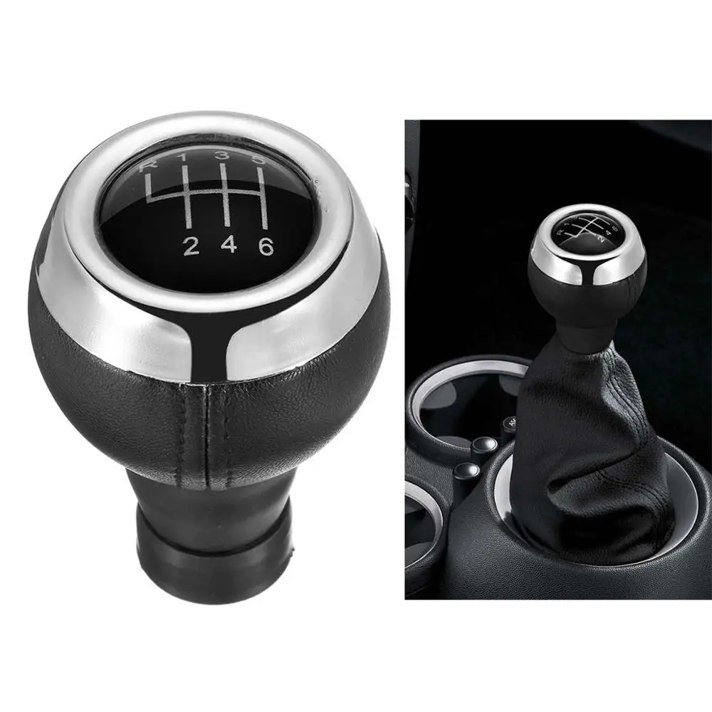 6 Speed 5 6 Скорость ручка переключения рулевого механизма автомобиля MT рукоятка рычага переключения скоростей головка для Mini Cooper R55 R56 R57 R58 R59 R60 R61 F54 F55 F56 F57 Авто Запчасти - Название цвета: 6 Speed