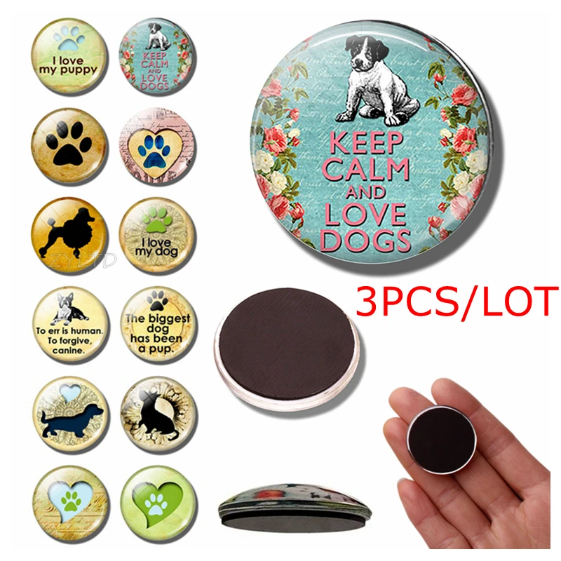 Магнит на холодильник для собак милые магниты собачий коготь Мультяшные