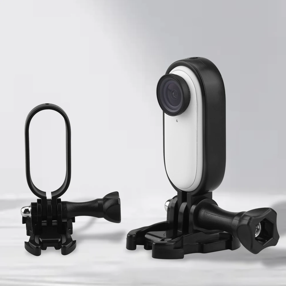 

Защитная рама для Insta360 Go 2 крепление Алюминий сплав 1/4 адаптер Регулируемый угловой держатель стабилизатор для Insta360 Go 2 Камера
