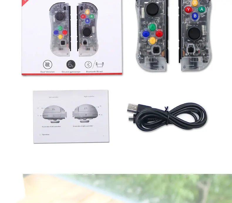 Для Joy-con nintendo Switch геймпады беспроводной игровой контроллер Джойстик ДЖОЙСТИК Джойстик аксессуары для контроллера