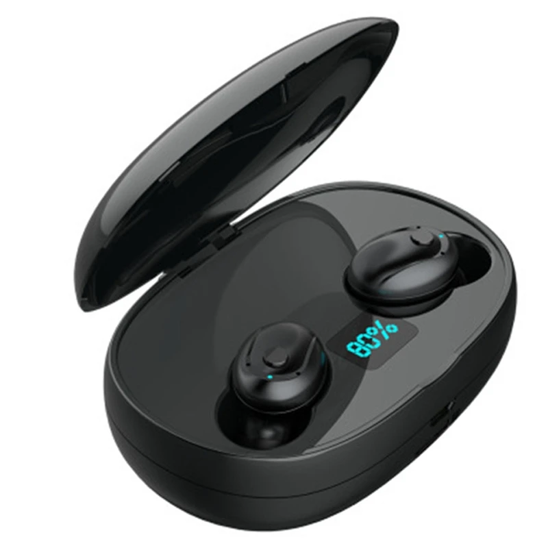 T5S TWS Bluetooth 5 0 наушники большой емкости внешний аккумулятор умный светодиодный