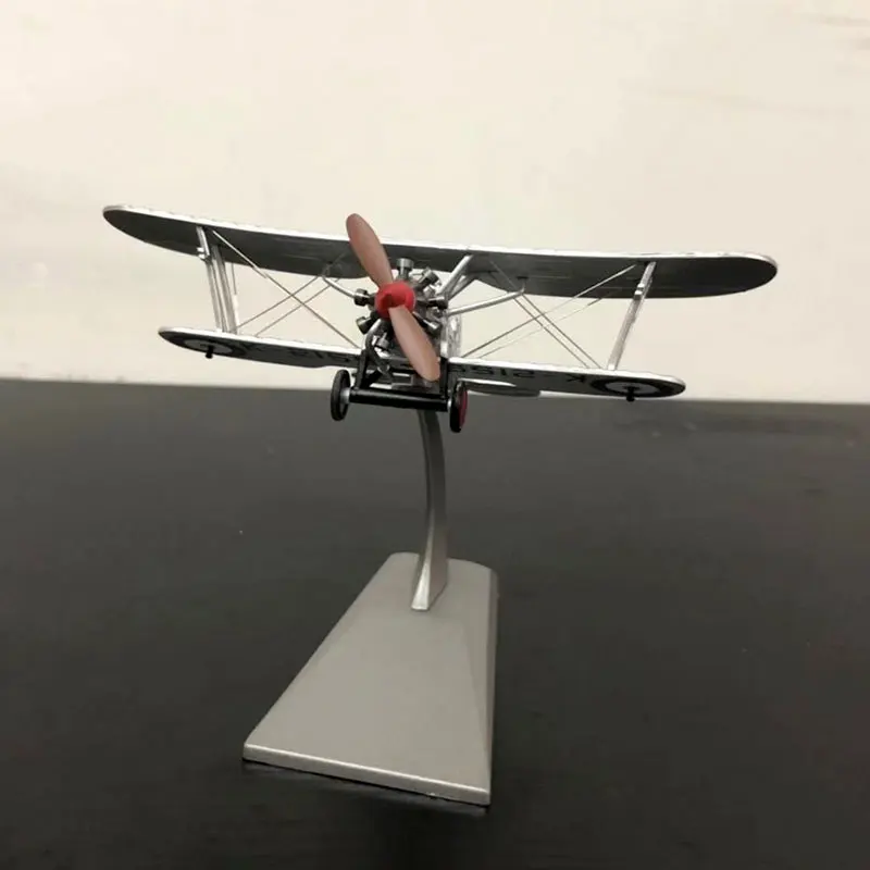 WLTK 1/72 масштаб военная модель игрушки Британский Бристол бульдог истребитель литой металлический самолет модель игрушки для сбора, подарок, дети