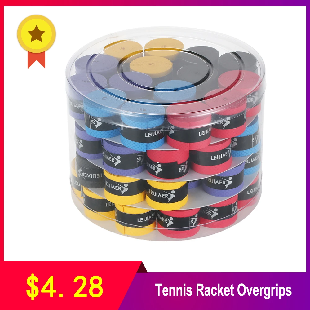Овергрипы для теннисной ракетки замена противоскользящая пот лента Обертывания