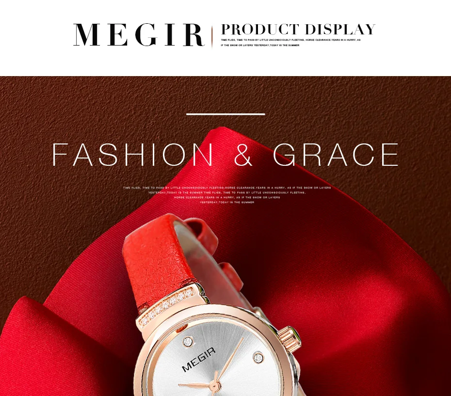 MEGIR модные женские часы Reloj Mujer маленькие кварцевые женские часы Womem браслет часы Damen Uhren Montres Femme дропшиппинг
