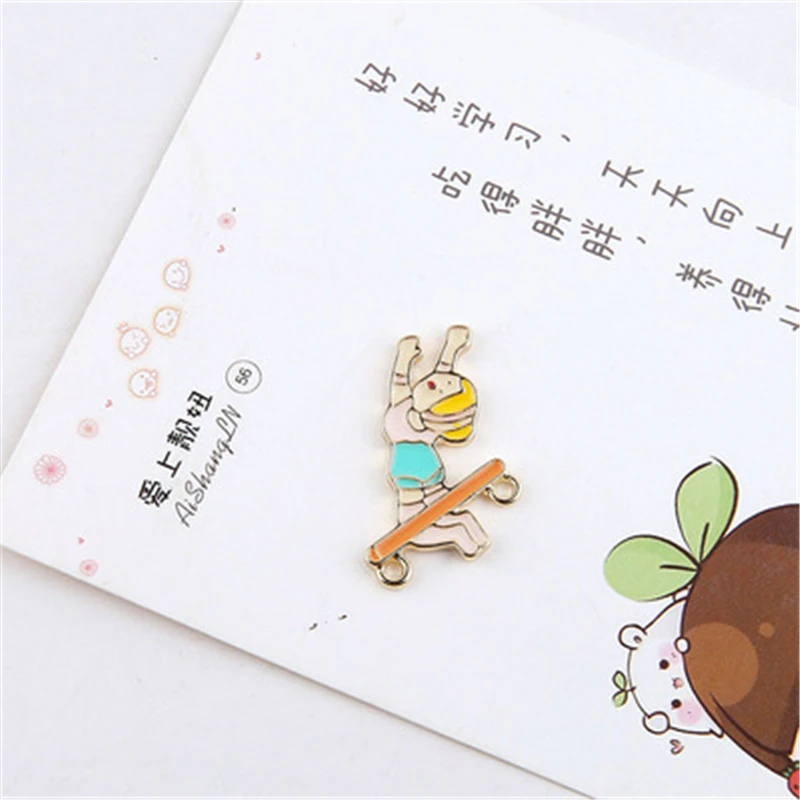 6 шт. серьги подвески для девочек Diy ювелирные аксессуары дизайн горячая