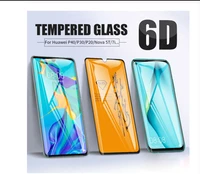 10pcs 6d full cover tempered glass for huawei p40 p30 p20 pro mate 30 20 lite nova 5t 7i 3 p smart plus 2019 screen protector