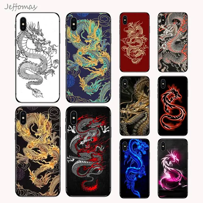 Роскошный чехол для телефона Red Dragon iphone 5 5s 5c se 6 6s 7 8 plus x xs xr 11 pro max | Мобильные