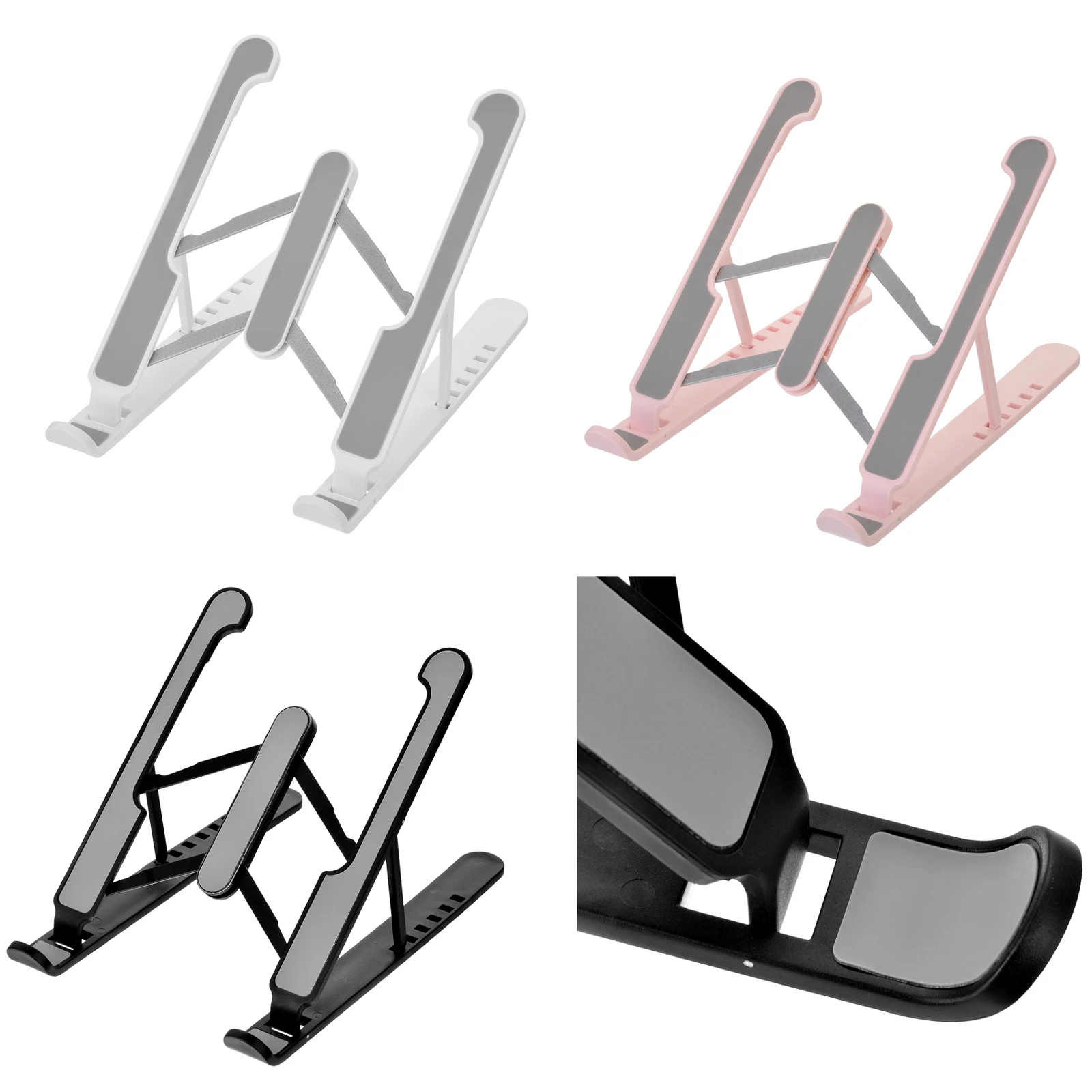 

Foldable Laptop Stand Laptop Support Holder Notebook Stand For Macbook Pro Tablet For Ipad 11-17 Inch Cooling Pad Riser