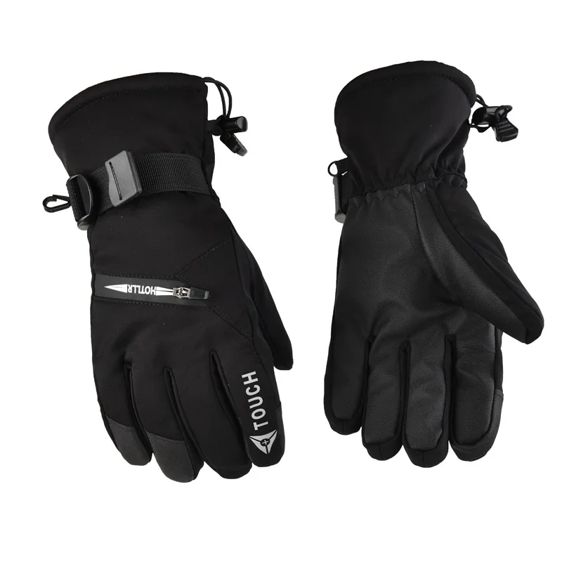 Зимние плотные бархатные сенсорные перчатки для мужчин и женщин лыжные уличные