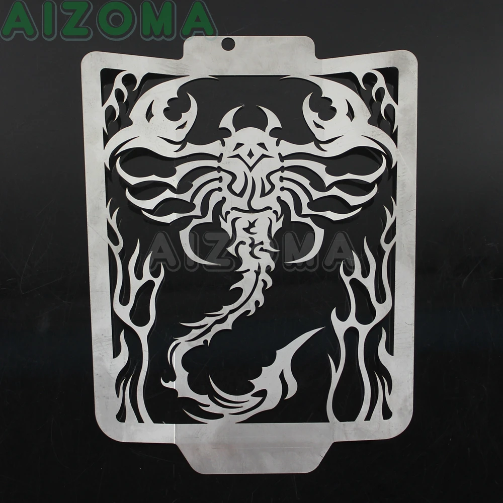 Хромированная защитная решетка радиатора в стиле скорпиона для Suzuki Boulevard M109R VZR1800