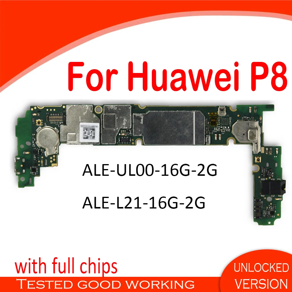 Материнская плата P8 ALE L21 16G для Huawei Lite 100% ed оригинальная материнская 16 Гб ПЗУ Android OS