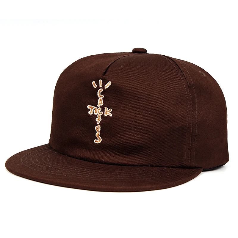 Travis Scott Cactus Jack Snapback Hat Cotton Embroidery Baseball Cap Men Women unisex Adjustable Hip-Hop Dad Hat Bone caps