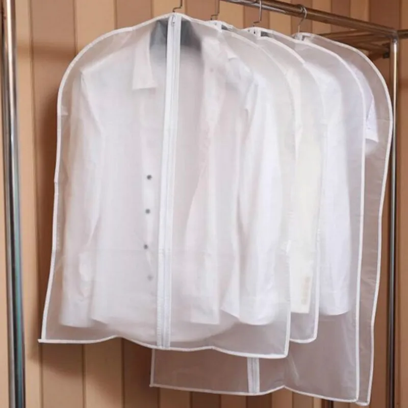 Куртка чехол для одежды защиты от пыли костюм платье одежда протектор прозрачный