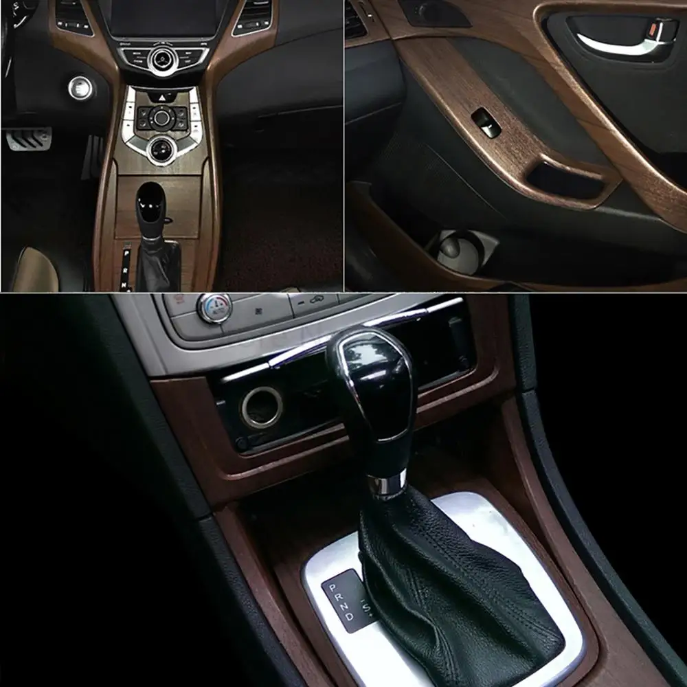 30*100 см ПВХ текстурированная древесина автомобильные интерьерные наклейки