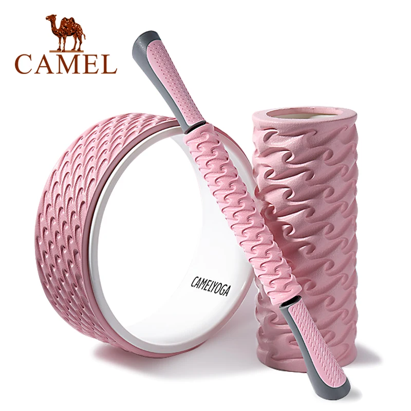 Верблюда аксессуары для йоги Пилатес кольцо массажный круг ролик релаксации