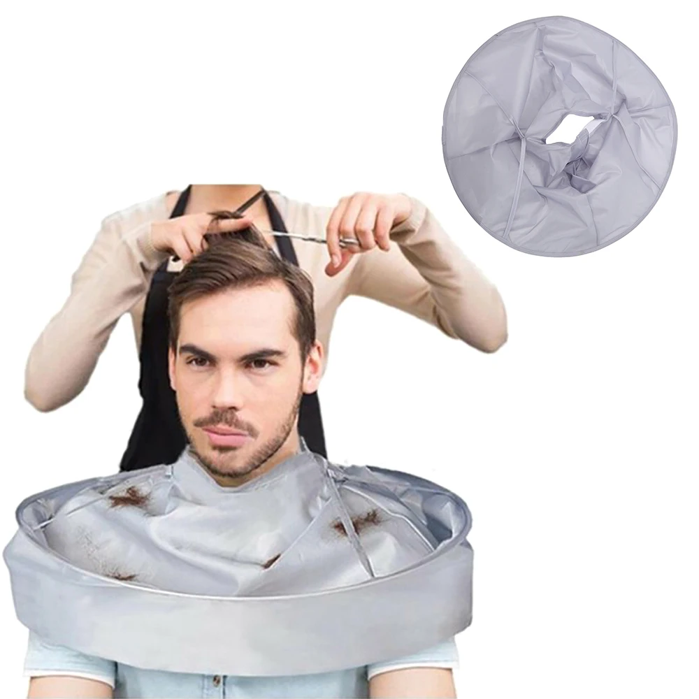 1PC Waterproof Hair Cutting Cape Cloak Foldable Haircut Scarf Salon Tool Perm Trimming Cover | Красота и здоровье