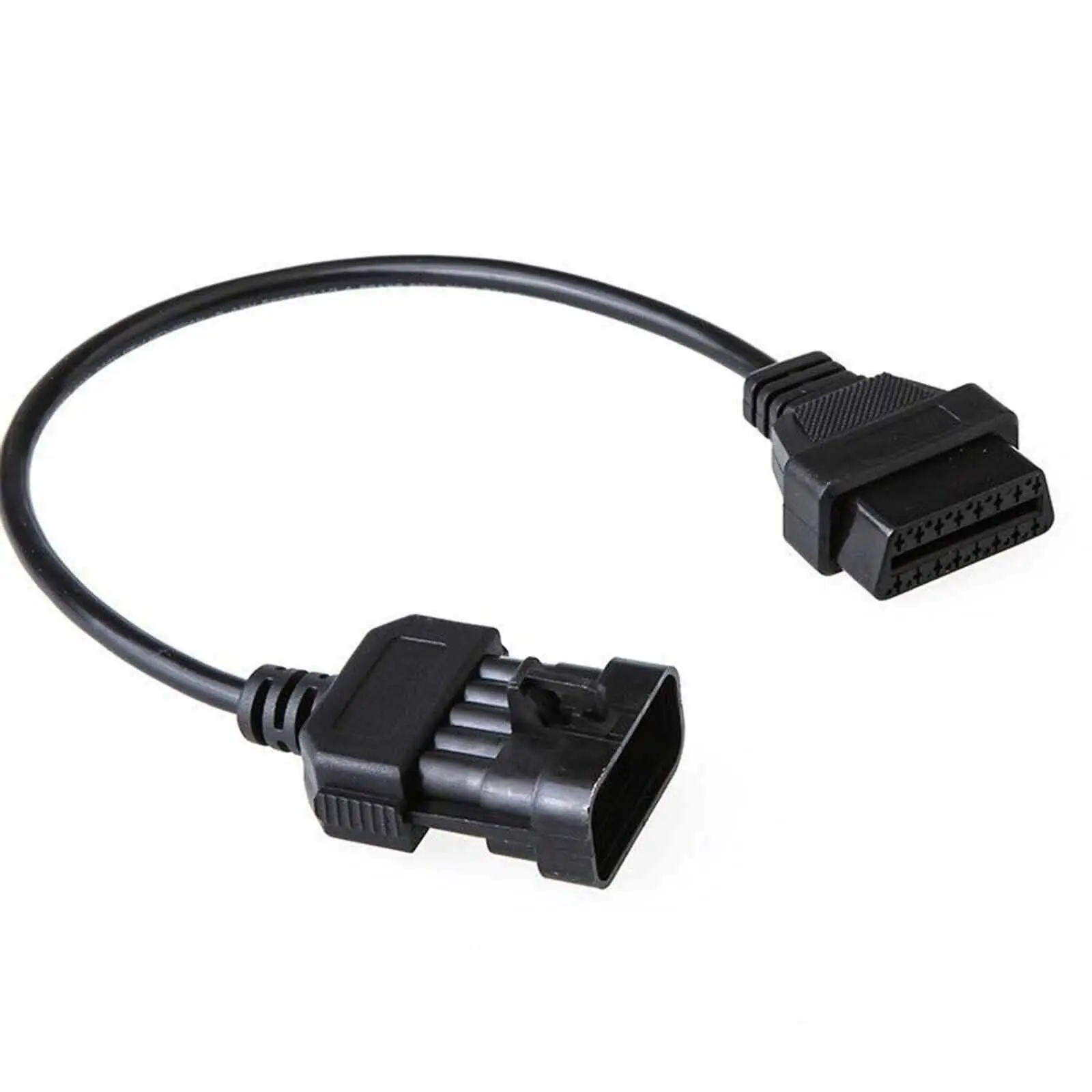 Для Opel 10Pin к OBD2 16Pin Женский Диагностический соединительный кабель OBD II для 10
