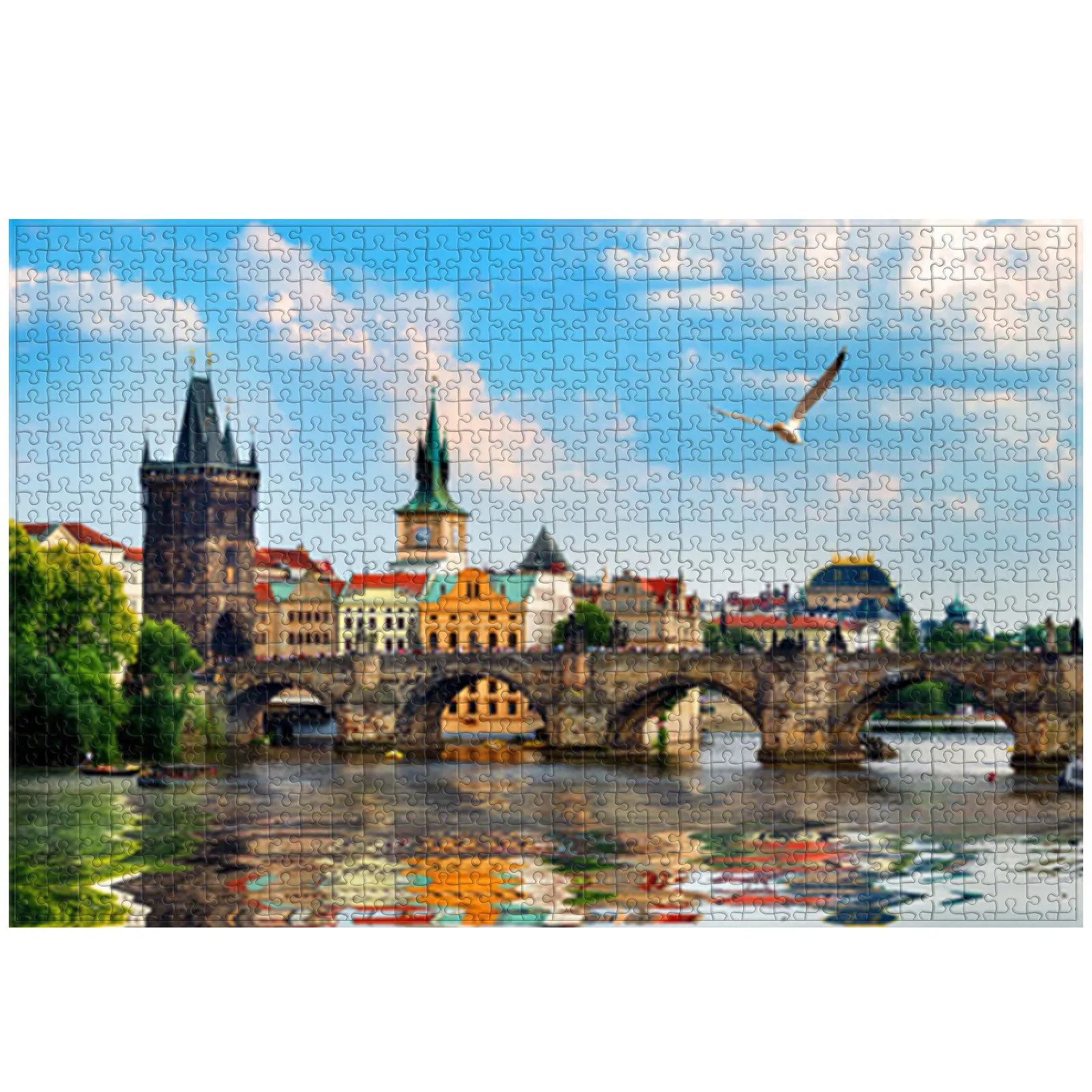 

2020Latest Paper Puzzle 1000 Piece Various Styles And Styles Large Puzzle Puzzle Fun Personality Children Adult Leisure Toy Gift