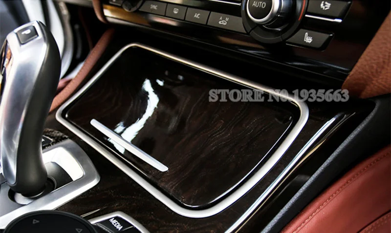 Для BMW 5 серии F10 F11 внутренняя консоль держатель стакана воды крышка отделка 2011-2016