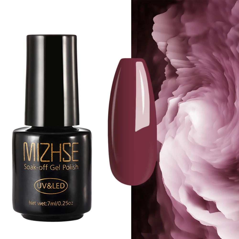 DSH005 MIZHSE Гель-лак для ногтей масло Esmalte Permanente гель UV Y Led Gellak Фиолетовый Белый Черный чистый цветной Гель-лак для ногтей основа для ногтей - Цвет: DSH005