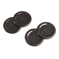 4pcs abs car roof microphone cover trim for land rover defender 110 2020auto accessories carbon fiber style