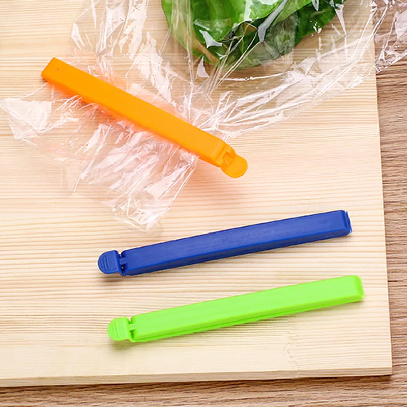 10Pcs/Set Sealing Clip Househould Food Snack Storage Clips Sealer Clamp Bag Kitchen Tool Home Close |