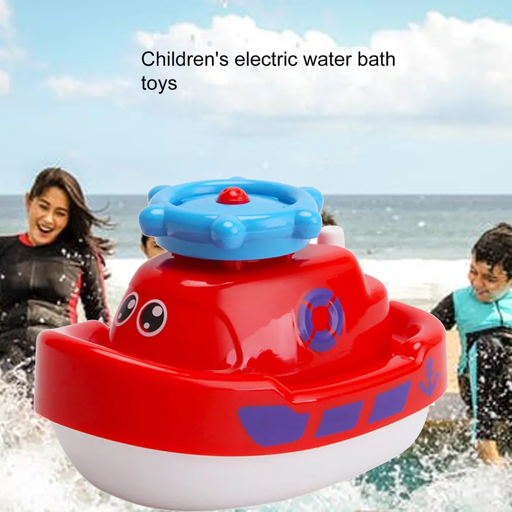 Детский Электрический спрей для воды Игрушки ванны (без батареи) душа Осьминог