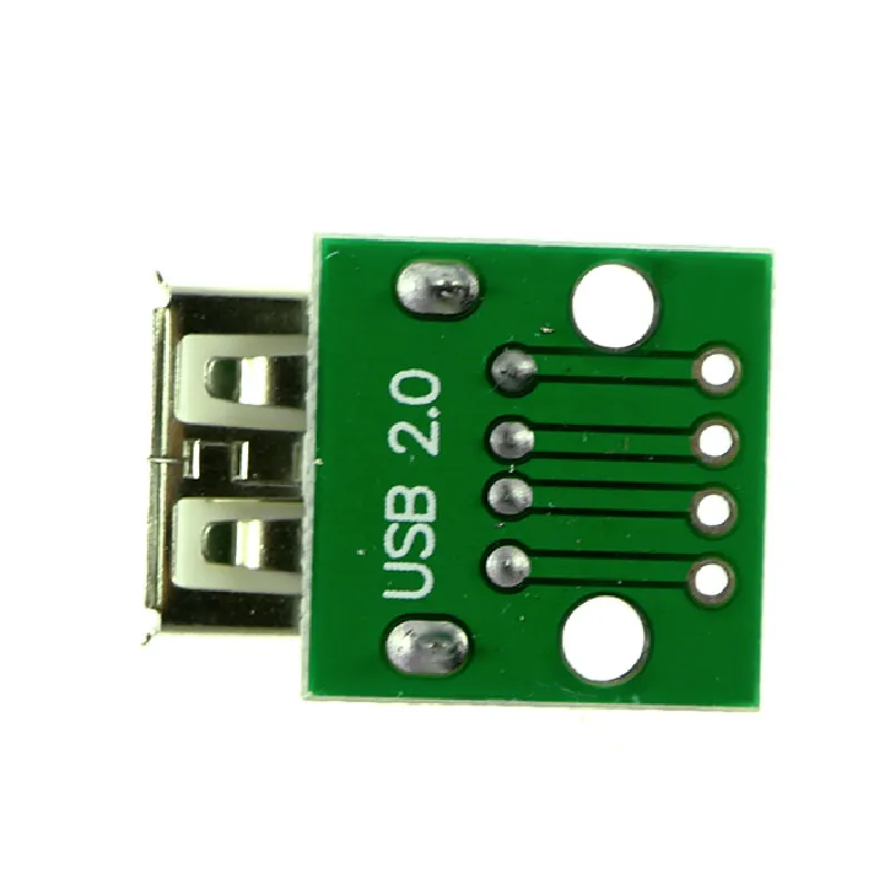 1 шт. USB 2 0 гнездо для DIP 54 мм Pin 4P модуль адаптера | Электроника